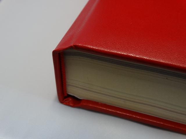 Livre prestige DCC Cousu tranchefil couv simili